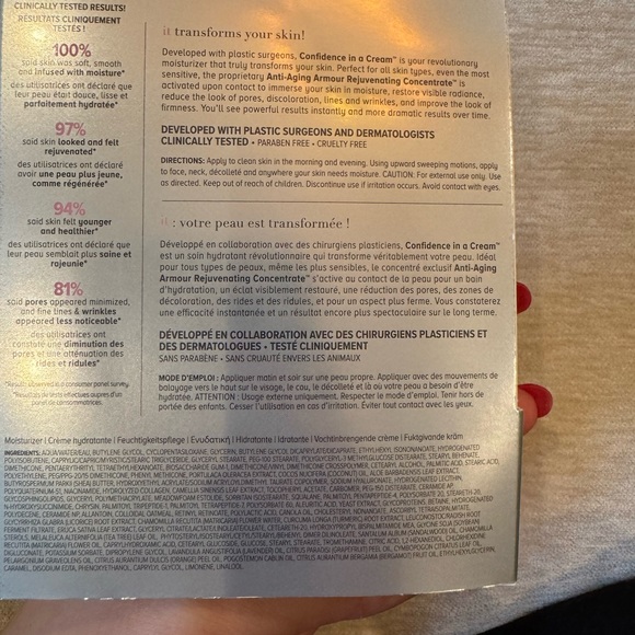 It confidence in a cream sample new never opened - Picture 3 of 5